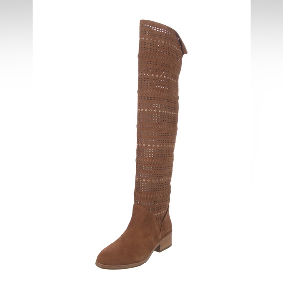 Donald Pliner Devya Tall Suede Boots - Picture 3 of 15
